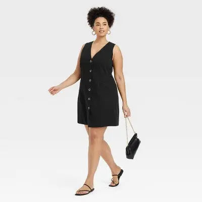 New - Women's Mini Vest Dress - A New Day A New DayBullseye Deals
