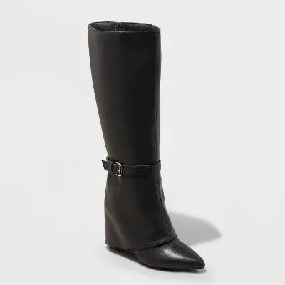 New - Women's Tall Novie Dress Boots - A New Day A New DayBullseye Deals