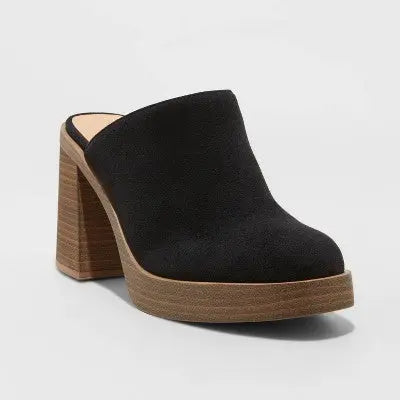 New - Women's Tess Platform Mule Heels - Universal Thread Universal ThreadBullseye Deals