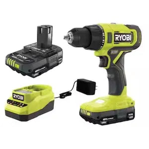 ONE+ 18V Cordless 1/2 in. Drill/Driver Kit with (2) 1.5 Ah Batteries and Charger RYOBIBullseye Deals