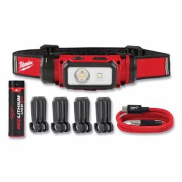 Open Box -  Milwaukee 2163-21 Redlthium Usb Hard Hat Headlamp MilwaukeeBullseye Deals