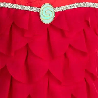 Girls' Disney Moana Adaptive Dress - A-Line, Ruffles, Easy On/Off DisneyBullseye Deals