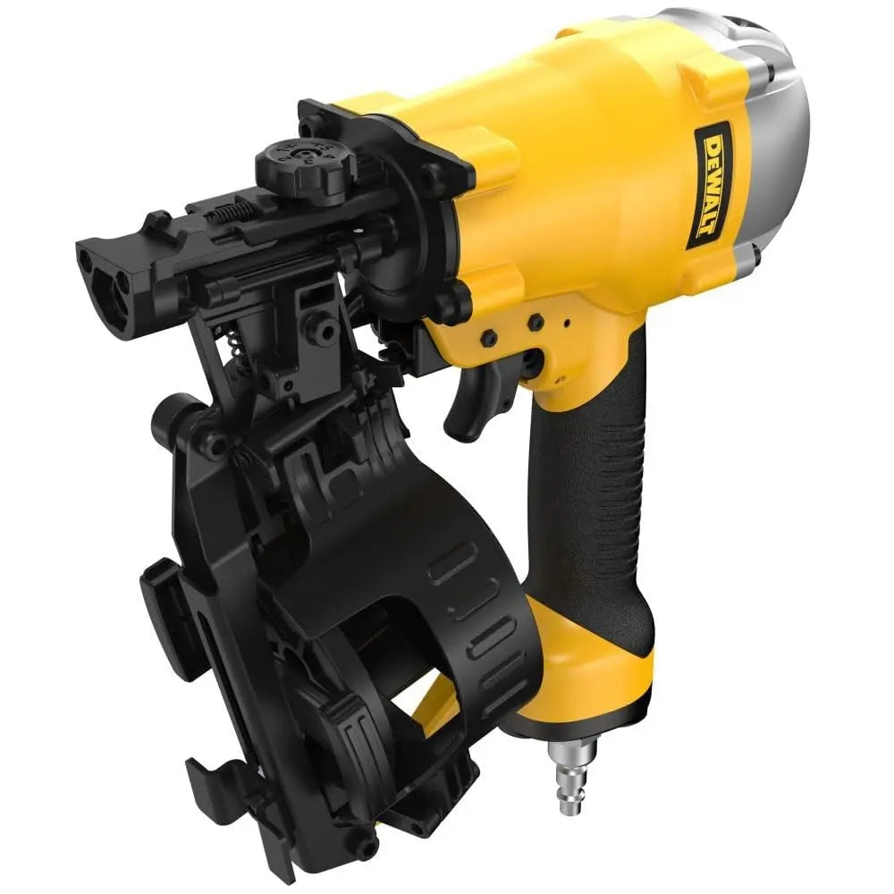 Open Box -  1-3/4 in. 15 Degree Pneumatic Coil Roofing Nailer DEWALTBullseye Deals
