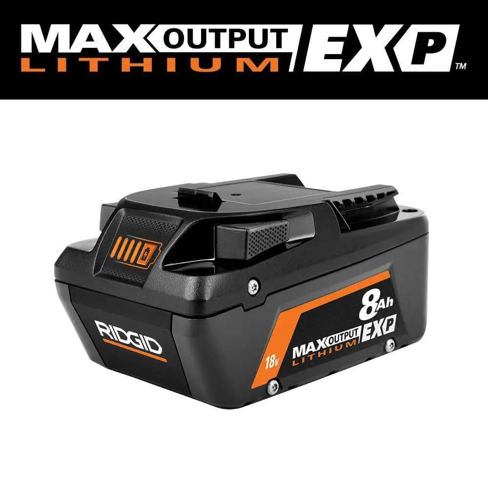 Open Box -  18V 8.0 Ah MAX Output EXP Lithium-Ion Battery RIDGIDBullseye Deals
