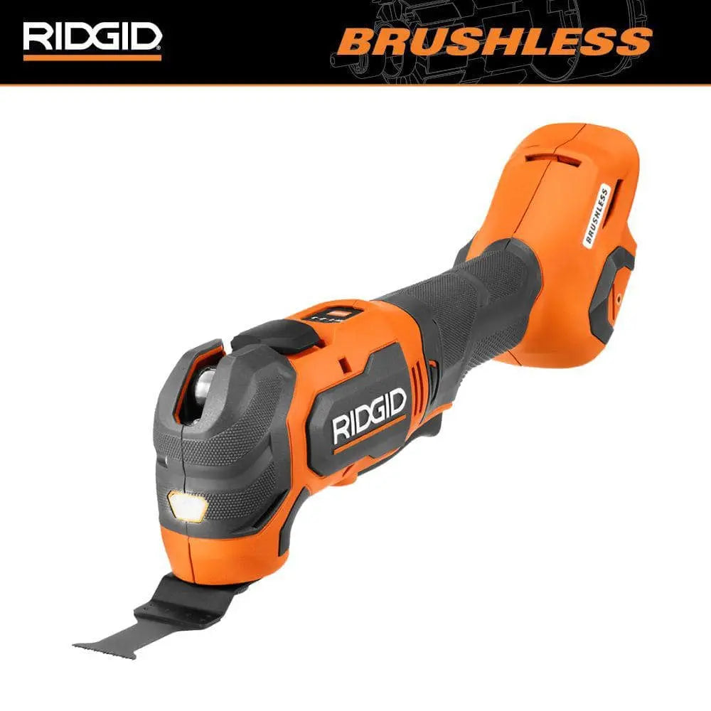 Open Box -  18V Brushless Cordless Multi-Tool (Tool Only) RIDGIDBullseye Deals