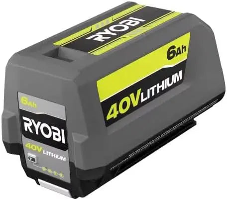 Open Box -  40V Lithium-Ion 6.0 Ah Battery and Rapid Charger Starter Kit RYOBIBullseye Deals