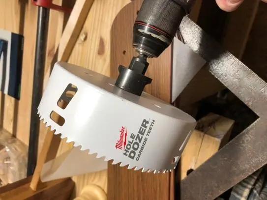 Open Box -  49-56-0742 4 IN. CARB HOLE SAW MilwaukeeBullseye Deals