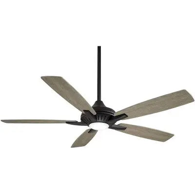 Open Box - 52" Minka Aire Dyno Coal LED Ceiling Fan MinkaAireBullseye Deals