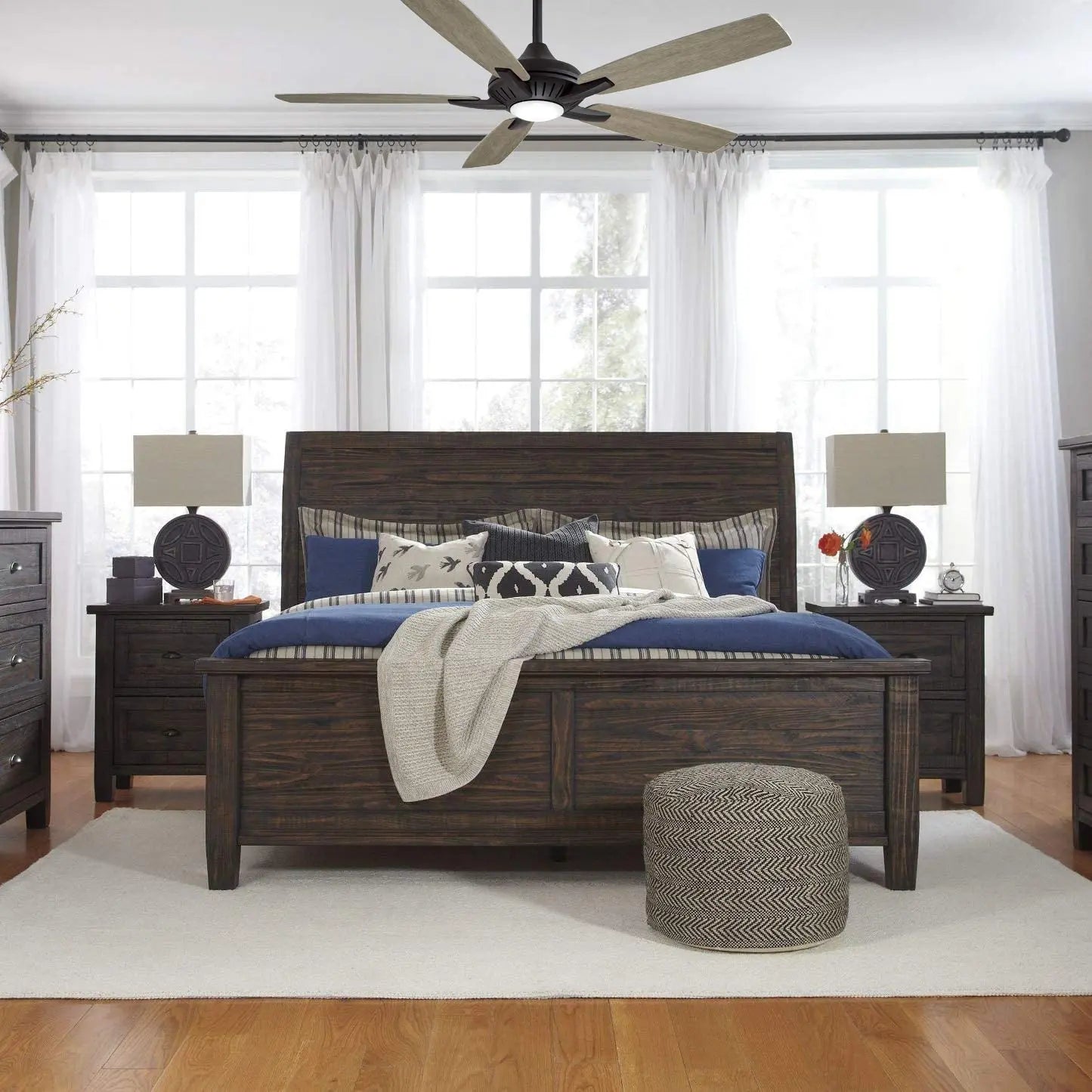 Open Box - 52" Minka Aire Dyno Coal LED Ceiling Fan MinkaAireBullseye Deals