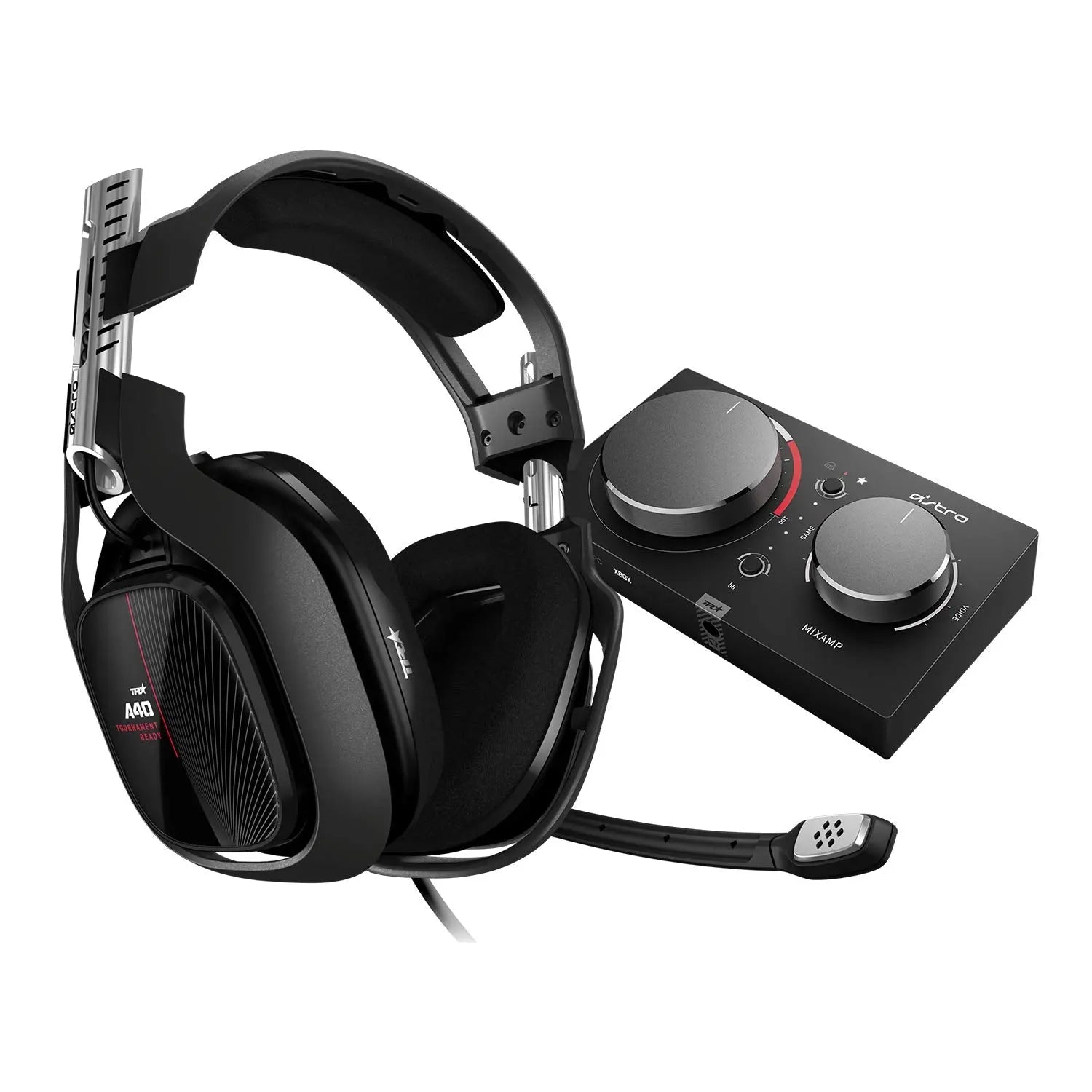 Open Box -  ASTRO Gaming A40 TR Wired Headset w MixAmp Pro for Playstation - Black/Blue ASTROBullseye Deals