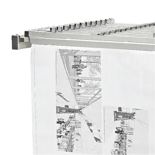 Open Box -  AdirOffice Gray Steel Blueprint Expandable Mobile Cabinet Vertical File Blueprint Stand AdirofficeBullseye Deals
