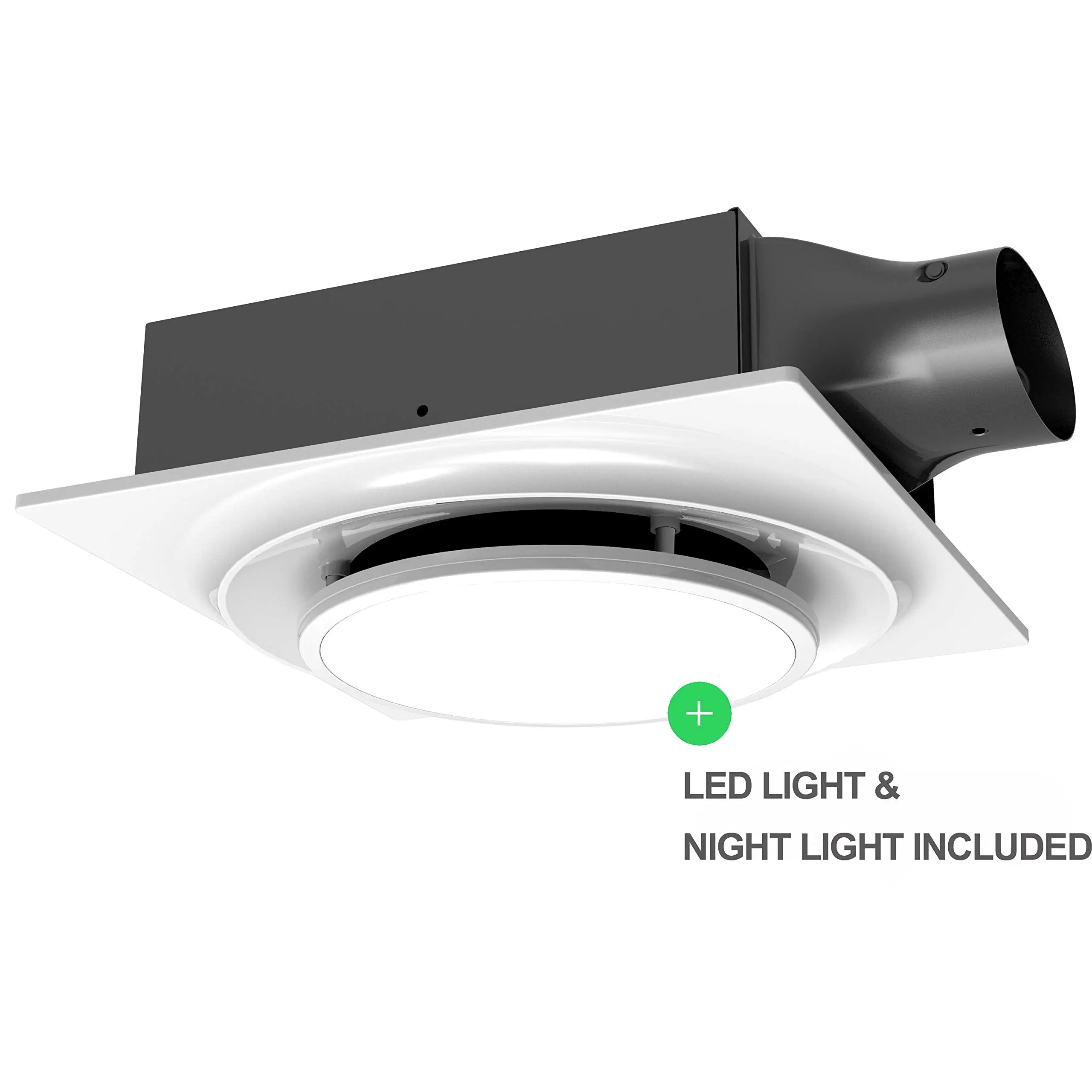 Open Box - Aero Pure ABFS0511DL6W - Bath Fans Exhaust Fans Aero PureBullseye Deals