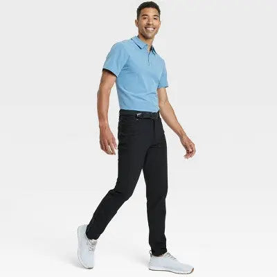 Open Box - All In Motion Men's Golf Pants Slim Fit Lightweight UPF 50+ All in MotionBullseye Deals
