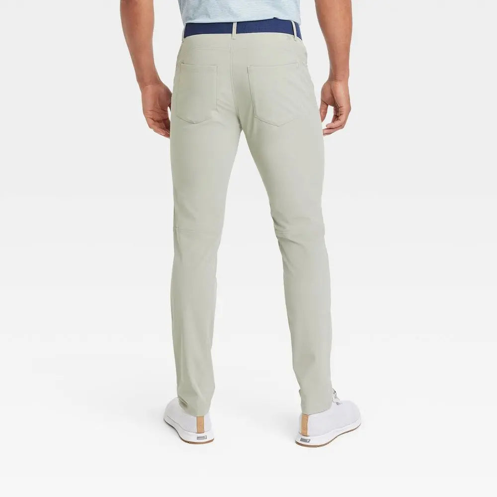 Open Box - All In Motion Men's Golf Pants Slim Fit Lightweight UPF 50+ All in MotionBullseye Deals