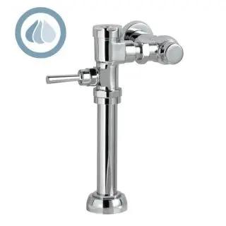 Open Box - American Standard 6047.121.002 1.28 GPF Exposed Manual Flushometer for 1-1/2" Top Spud Bowls American StandardBullseye Deals