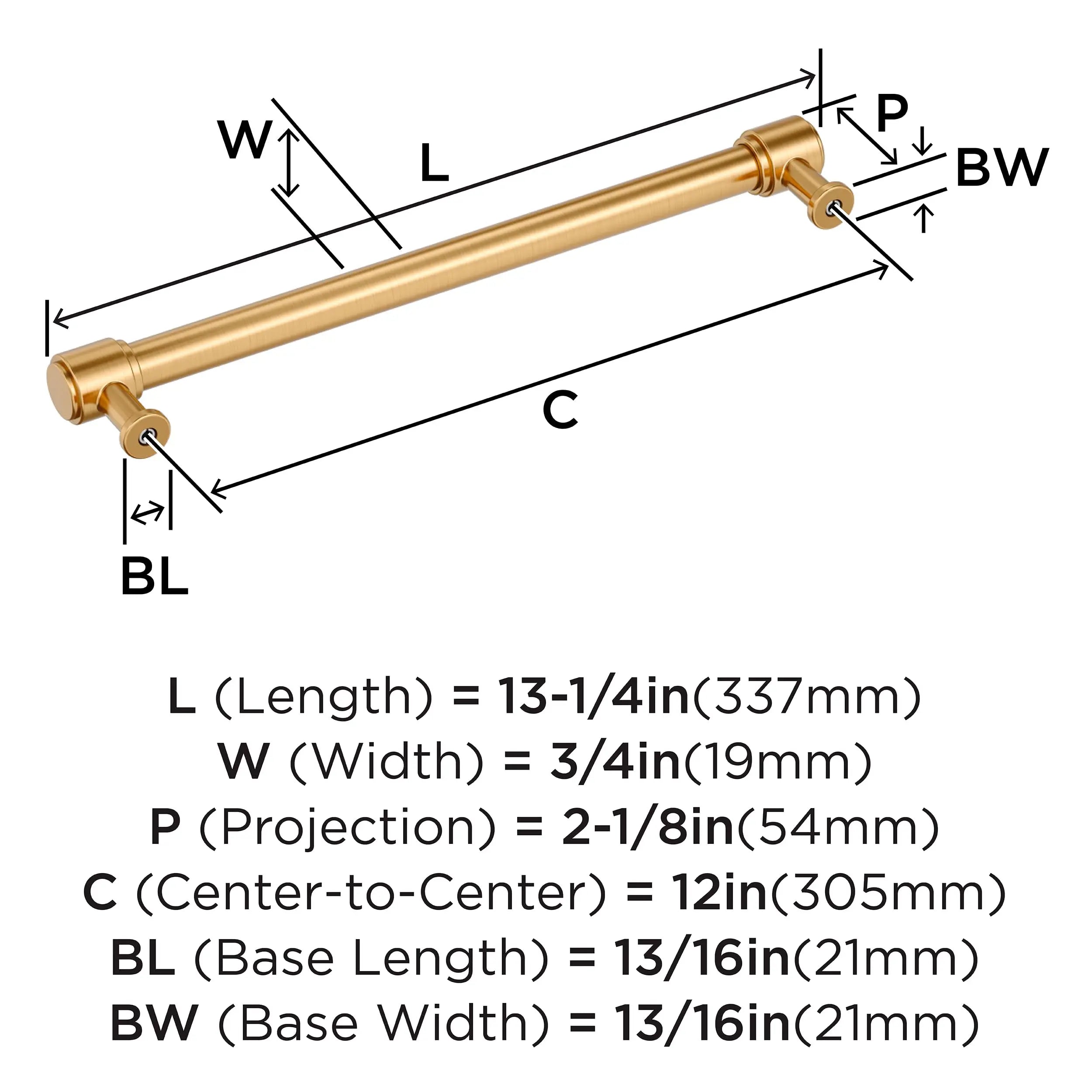 Open Box - Amerock BP37470CZ - Pulls Cabinet Hardware AmerockBullseye Deals