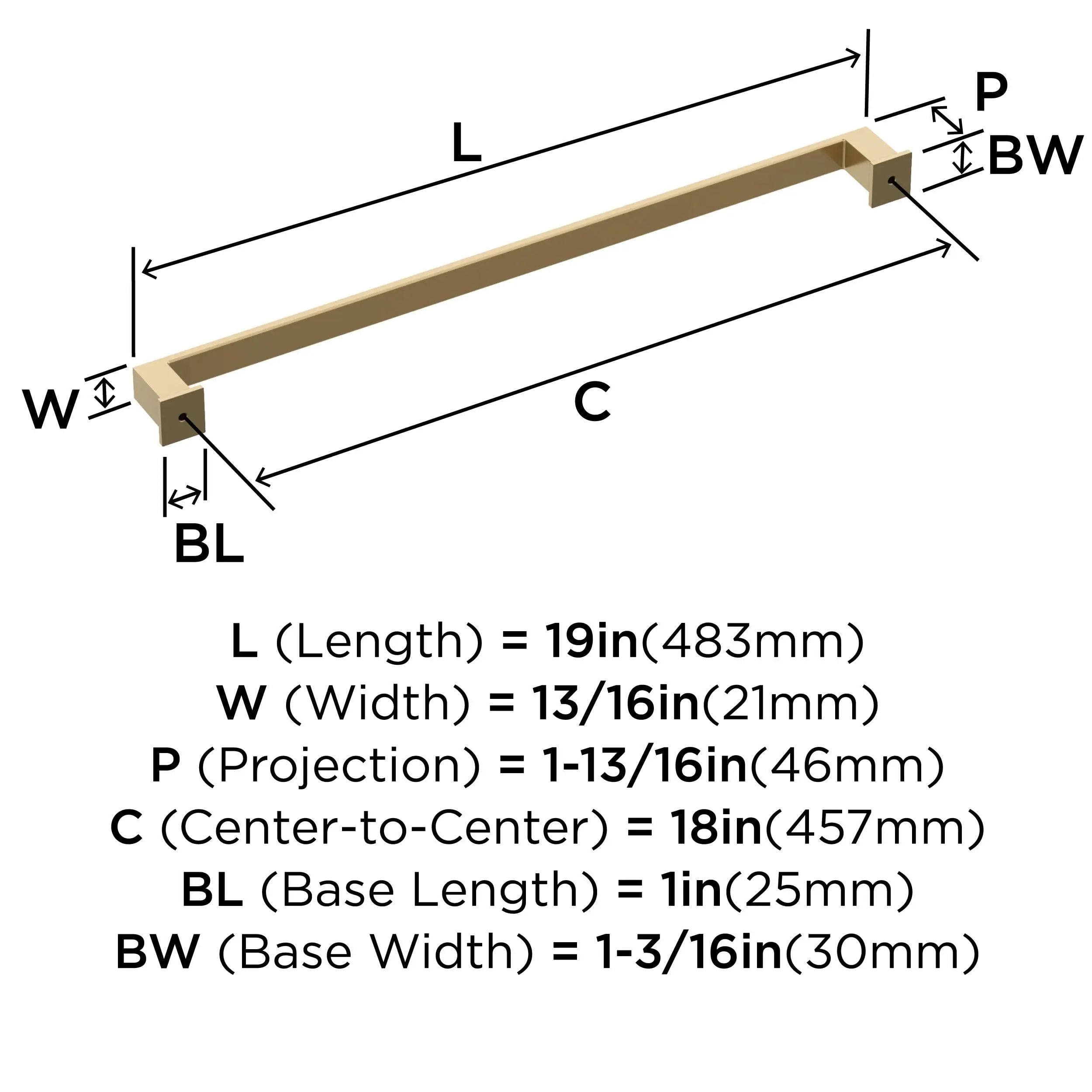 Open Box - Amerock BP54031CZ - Pulls Cabinet Hardware AmerockBullseye Deals