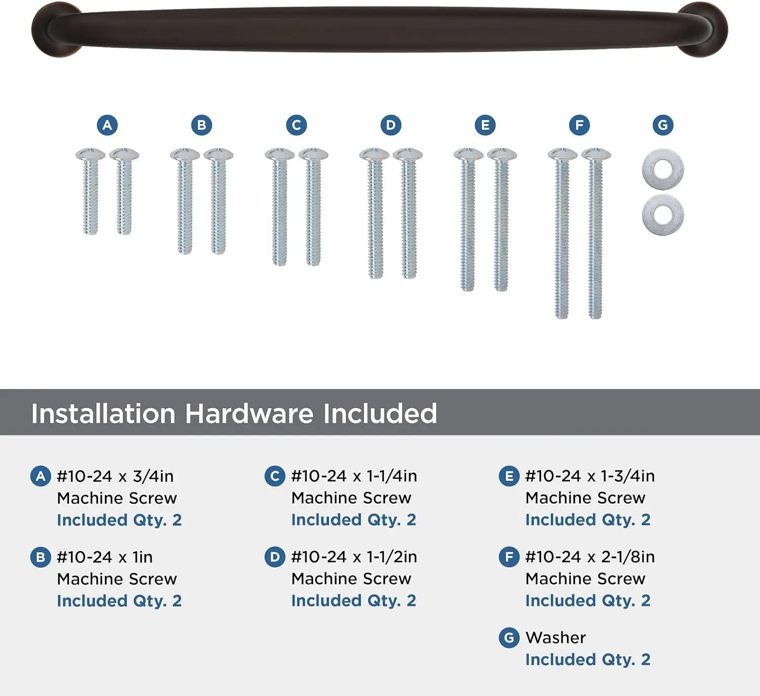 Open Box - Amerock BP54055ORB - Pulls Cabinet Hardware AmerockBullseye Deals
