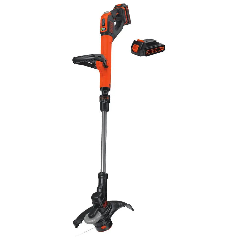 Open Box -  BLACK+DECKER 20-Volt Max Lithium Ion Electric Cordless 12 in. String Trimmer BLACK+DECKERBullseye Deals