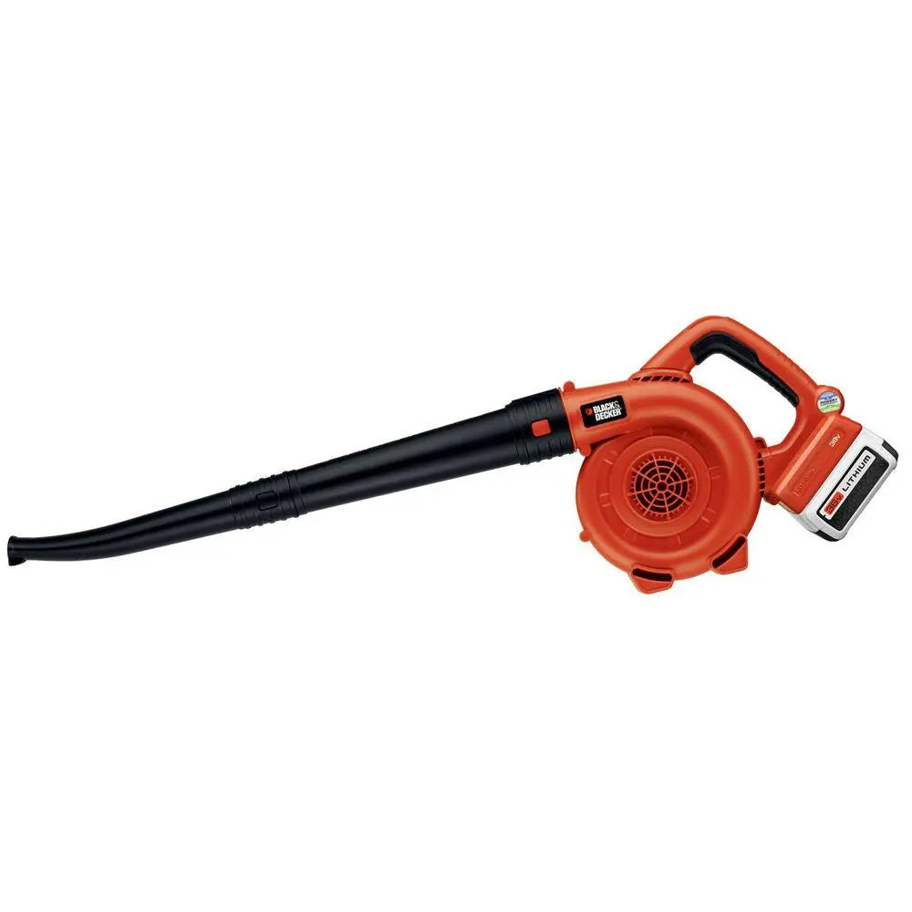 Open Box -  BLACK+DECKER 40V MAX* Lithium Ion Sweeper - Orange Sorbet - Secondipity
