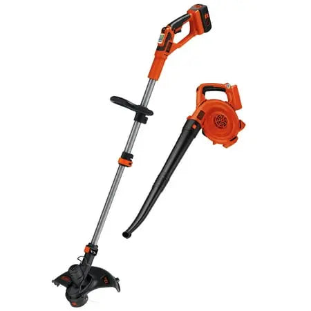 Open Box - BLACK+DECKER LCC140 40V MAX* Lithium-Ion Cordless String Trimmer & Sweeper Combo Kit BLACK+DECKERBullseye Deals