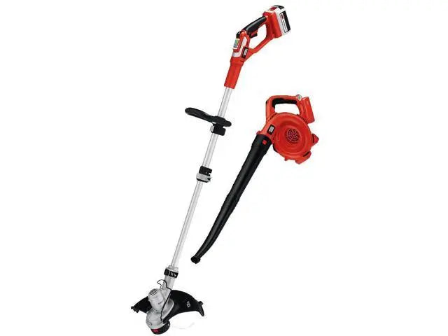 Open Box - BLACK+DECKER LCC140 40V MAX* Lithium-Ion Cordless String Trimmer & Sweeper Combo Kit BLACK+DECKERBullseye Deals