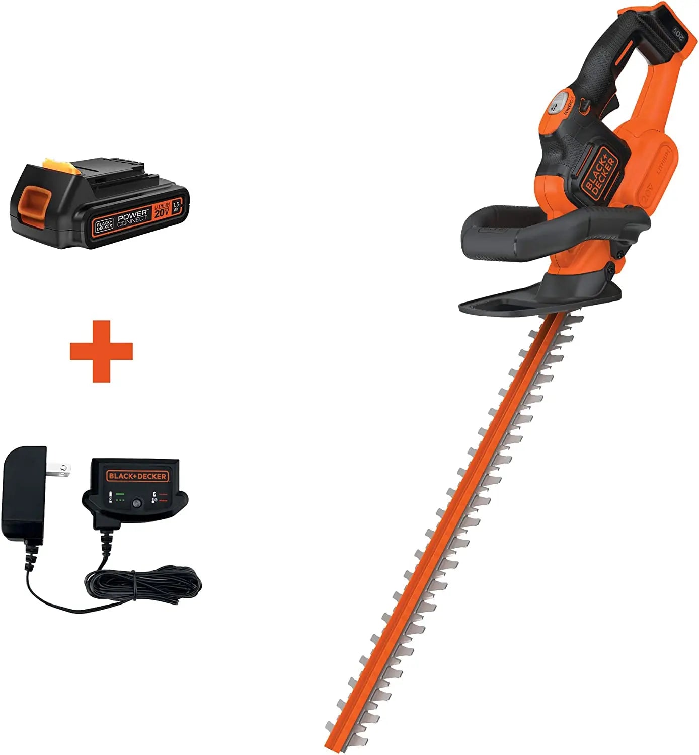 Open Box -  BLACK+DECKER LHT321 POWERCUT 20V MAX 22IN CORDLESS HEDGE TRIMMER BLACK+DECKERBullseye Deals