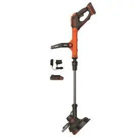 Open Box - BLACK+DECKER LSTE525 20V MAX Lithium-Ion 2 Battery Cordless String Trimmer / Edger BLACK+DECKERBullseye Deals