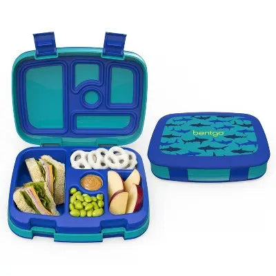 Open Box - Bentgo Kids' Prints Leak-proof, 5 Compartment Bento-Style Lunch Box BentgoBullseye Deals