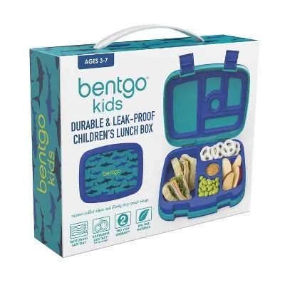Open Box - Bentgo Kids' Prints Leak-proof, 5 Compartment Bento-Style Lunch Box BentgoBullseye Deals