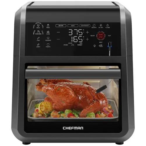 Open Box -  CHEFMAN ExacTemp 12 Quart 5-in-1 Air Fryer - RJ38-RDO-PV12 CHEFMANBullseye Deals