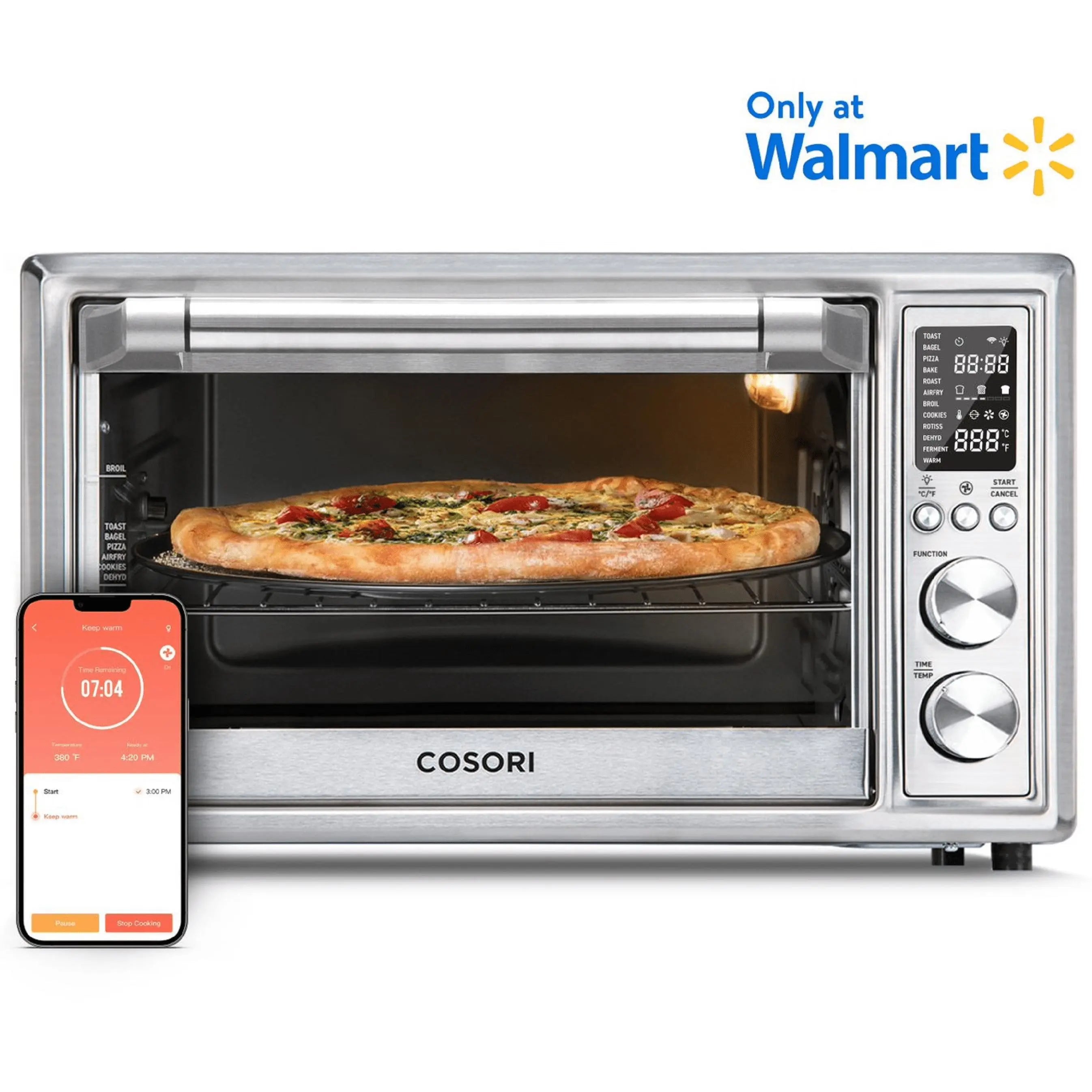 Open Box -  COSORI Smart New Air Fryer Toaster Oven COSORIBullseye Deals