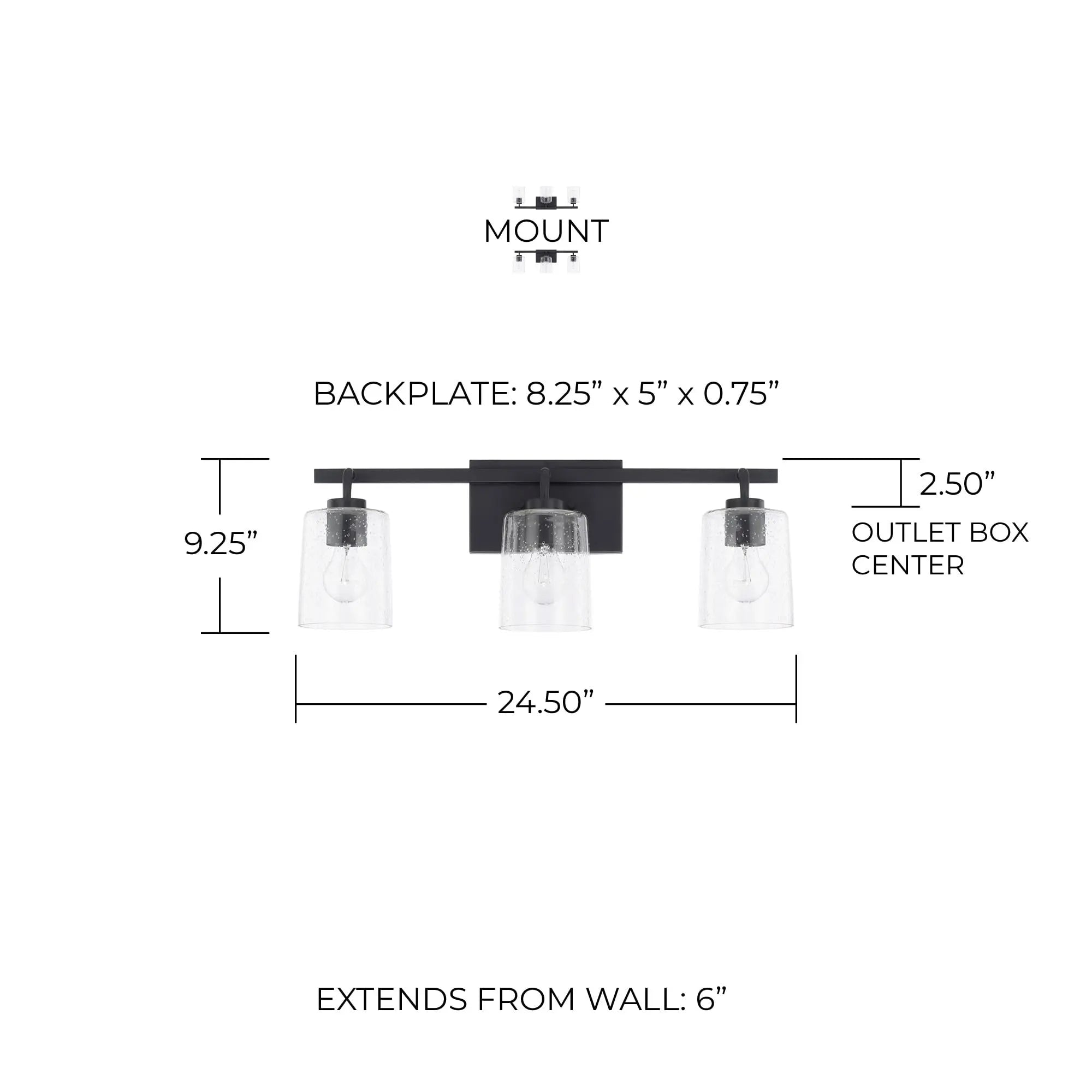 Open Box - Capital Lighting 128531MB-449 - Bathroom Fixtures Indoor Lighting Capital LightingBullseye Deals