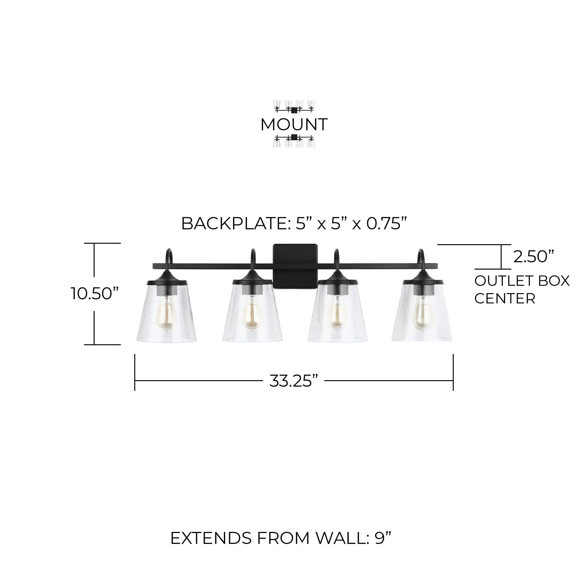 Open Box - Capital Lighting 139142MB-496 - Bathroom Fixtures Indoor Lighting Capital LightingBullseye Deals