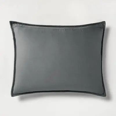 Open Box - Casaluna Linen-Blend Pillow Sham Minimalist OEKO-TEX CasalunaBullseye Deals
