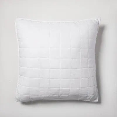 Open Box - Casaluna Pillow Sham Linen-Blend OEKO-TEX Minimalist CasalunaBullseye Deals