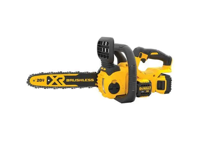 Open Box - DEWALT 12 in. 20V MAX Lithium-Ion Cordless Brushless Chainsaw with (1) 5.0Ah Battery and Charger Included DEWALTBullseye Deals