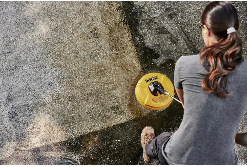 Open Box -  DEWALT 12 in. Rotating Driveway and Sidewalk Surface Cleaner Pressure Washer Attachment (3000 PSI MAX) DEWALTBullseye Deals