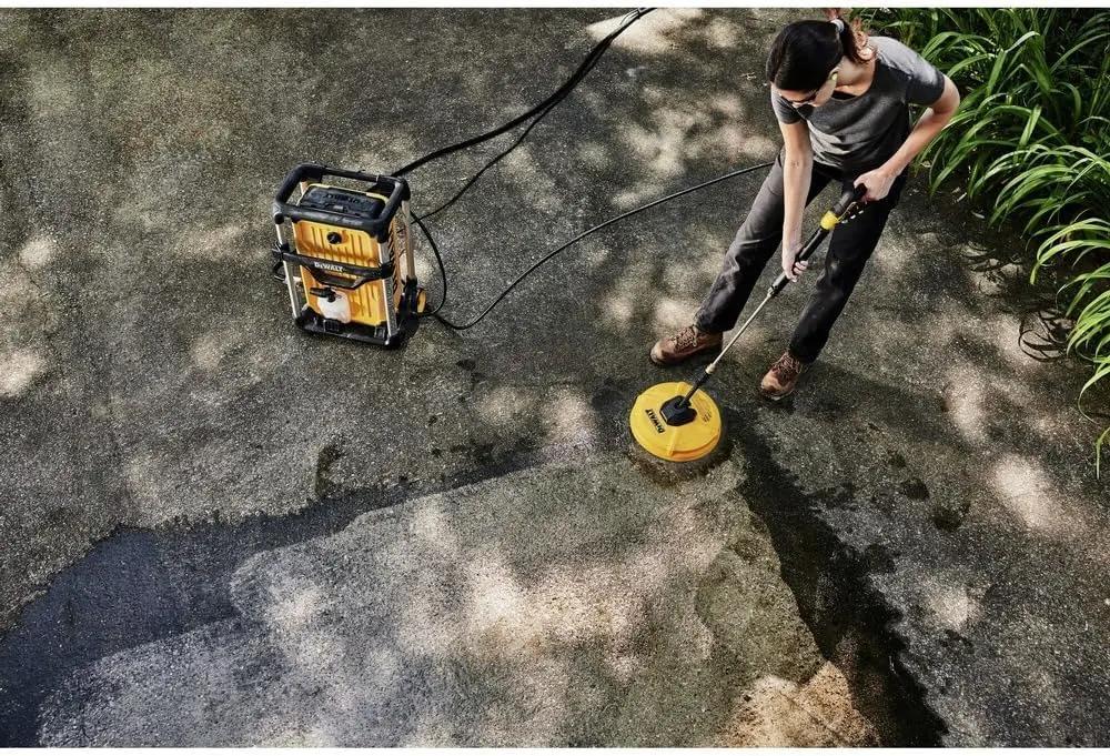 Open Box -  DEWALT 12 in. Rotating Driveway and Sidewalk Surface Cleaner Pressure Washer Attachment (3000 PSI MAX) DEWALTBullseye Deals