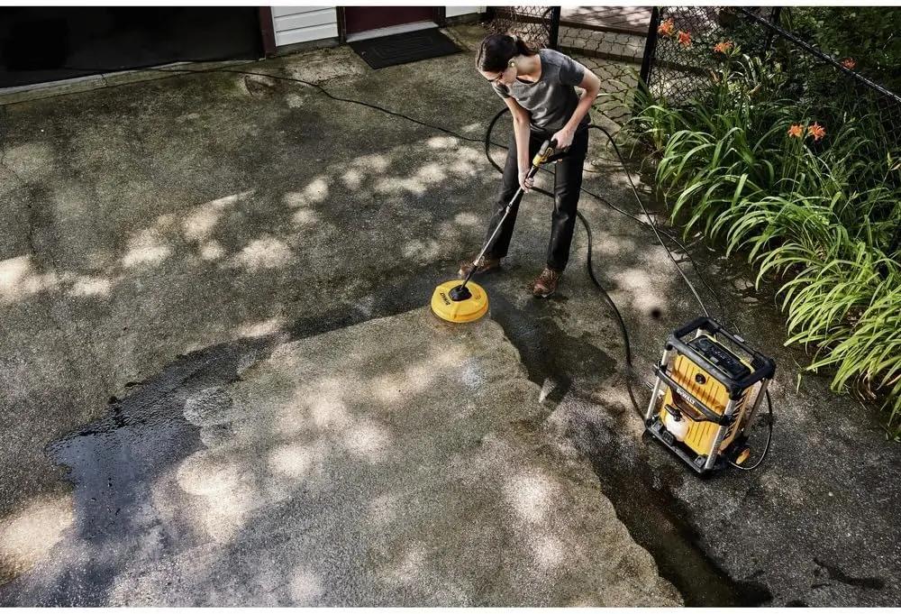 Open Box -  DEWALT 12 in. Rotating Driveway and Sidewalk Surface Cleaner Pressure Washer Attachment (3000 PSI MAX) DEWALTBullseye Deals