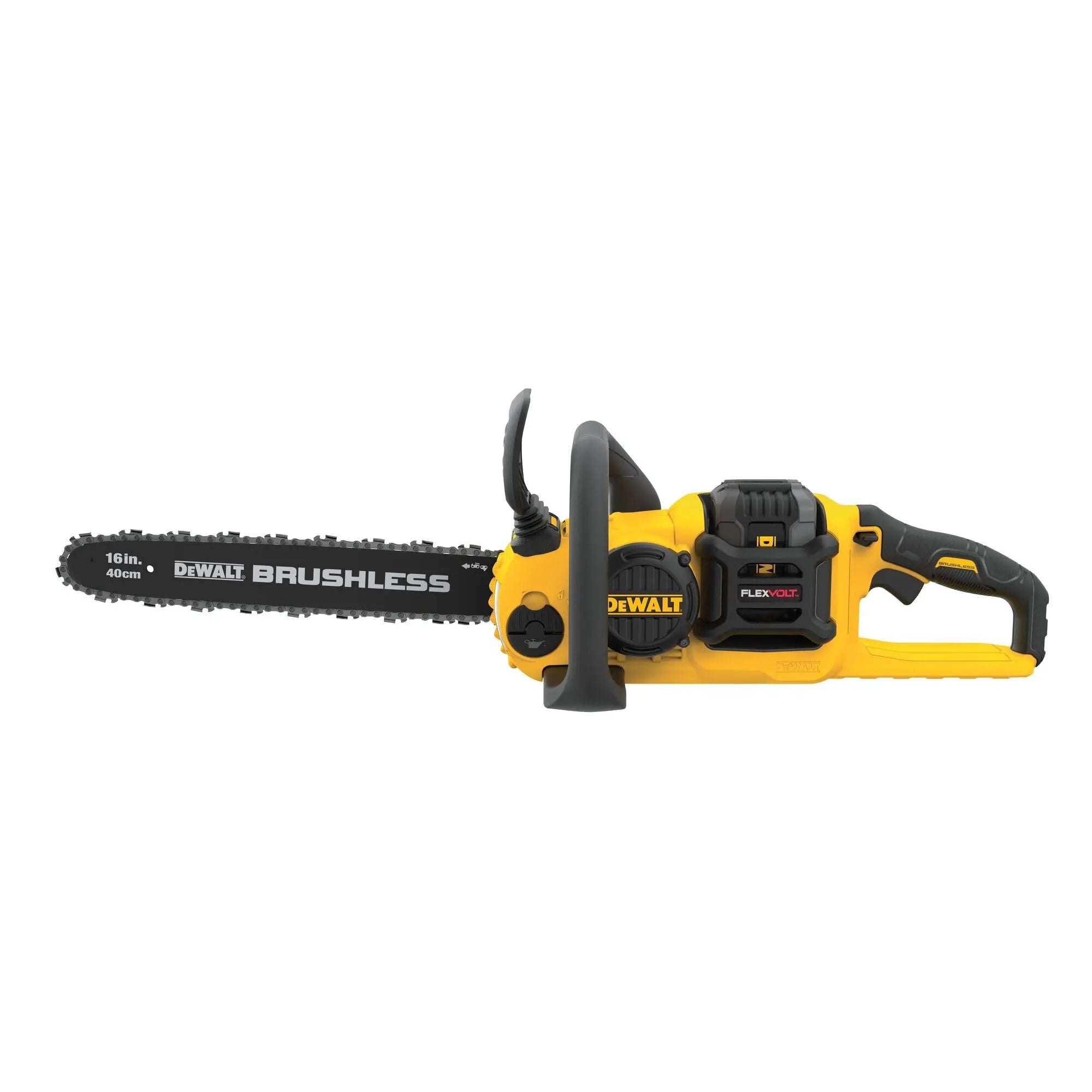 Open Box - DEWALT 16 in. 60V MAX Lithium-Ion Cordless FLEXVOLT Brushless Chainsaw with (1) 2.0Ah Battery and Charger Included DEWALTBullseye Deals
