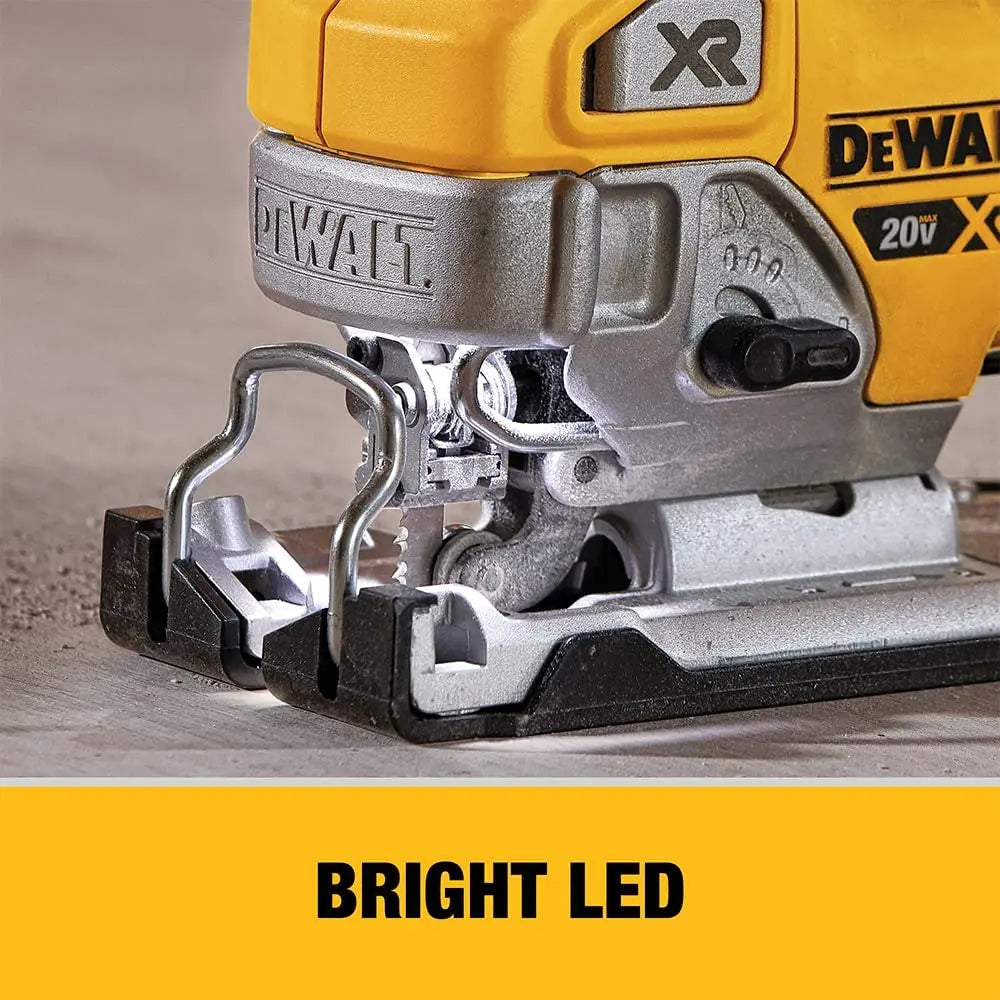 Open Box -  DEWALT 20-Volt MAX Cordless Body Grip Jig Saw (Tool-Only) DEWALTBullseye Deals