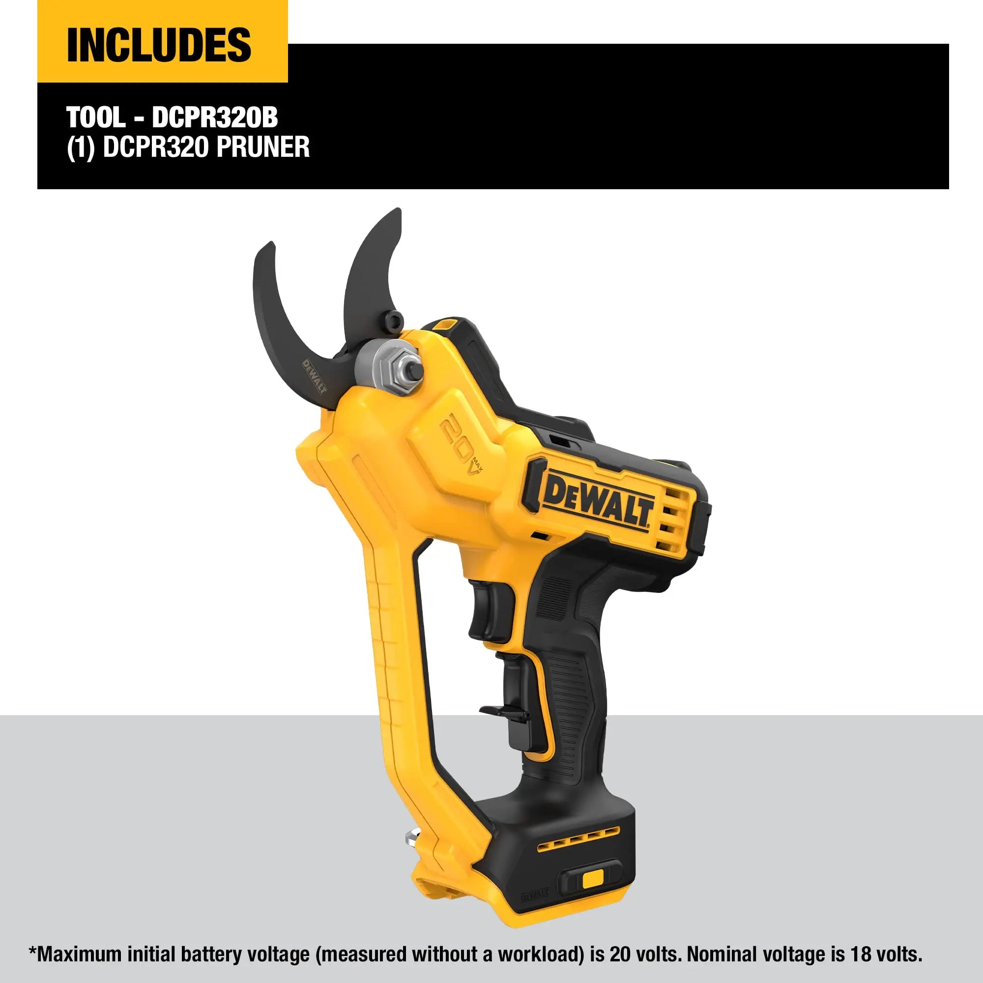 Open Box -  DEWALT 20-Volt MAX Cordless Pruner (Tool-Only) DEWALTBullseye Deals