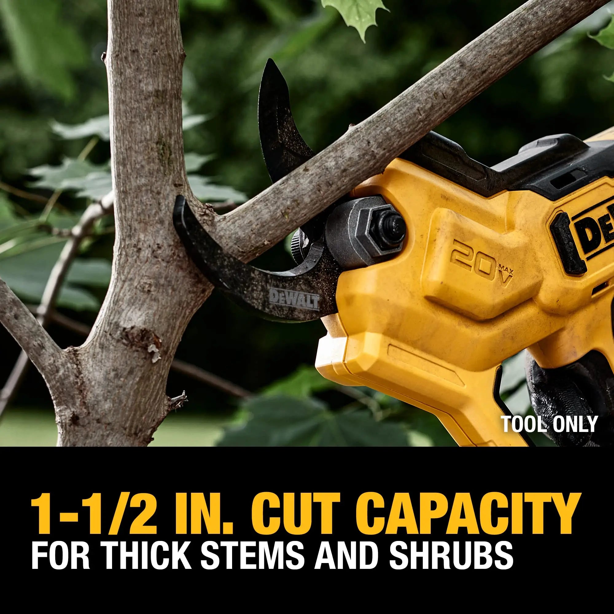 Open Box -  DEWALT 20-Volt MAX Cordless Pruner (Tool-Only) DEWALTBullseye Deals