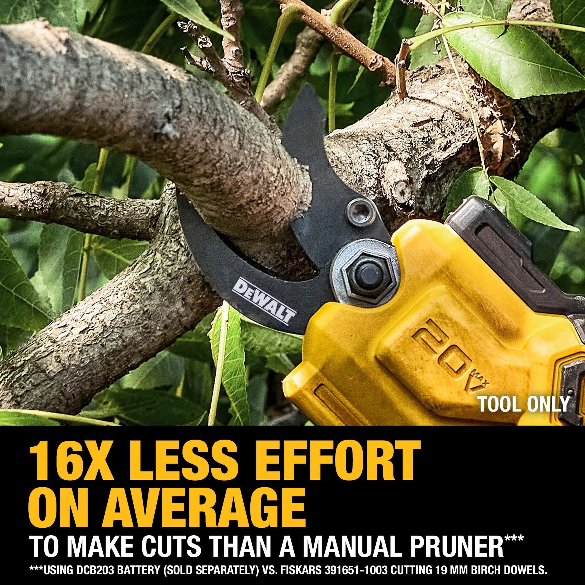 Open Box -  DEWALT 20-Volt MAX Cordless Pruner (Tool-Only) DEWALTBullseye Deals