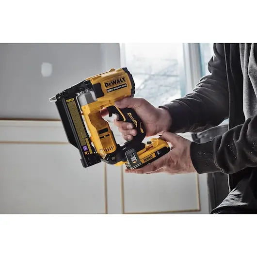Open Box -  DEWALT 20-Volt MAX Lithium-Ion Cordless 23-Gauge Pin Nailer Kit with 2.0 Ah Battery Pack and Charger DEWALTBullseye Deals