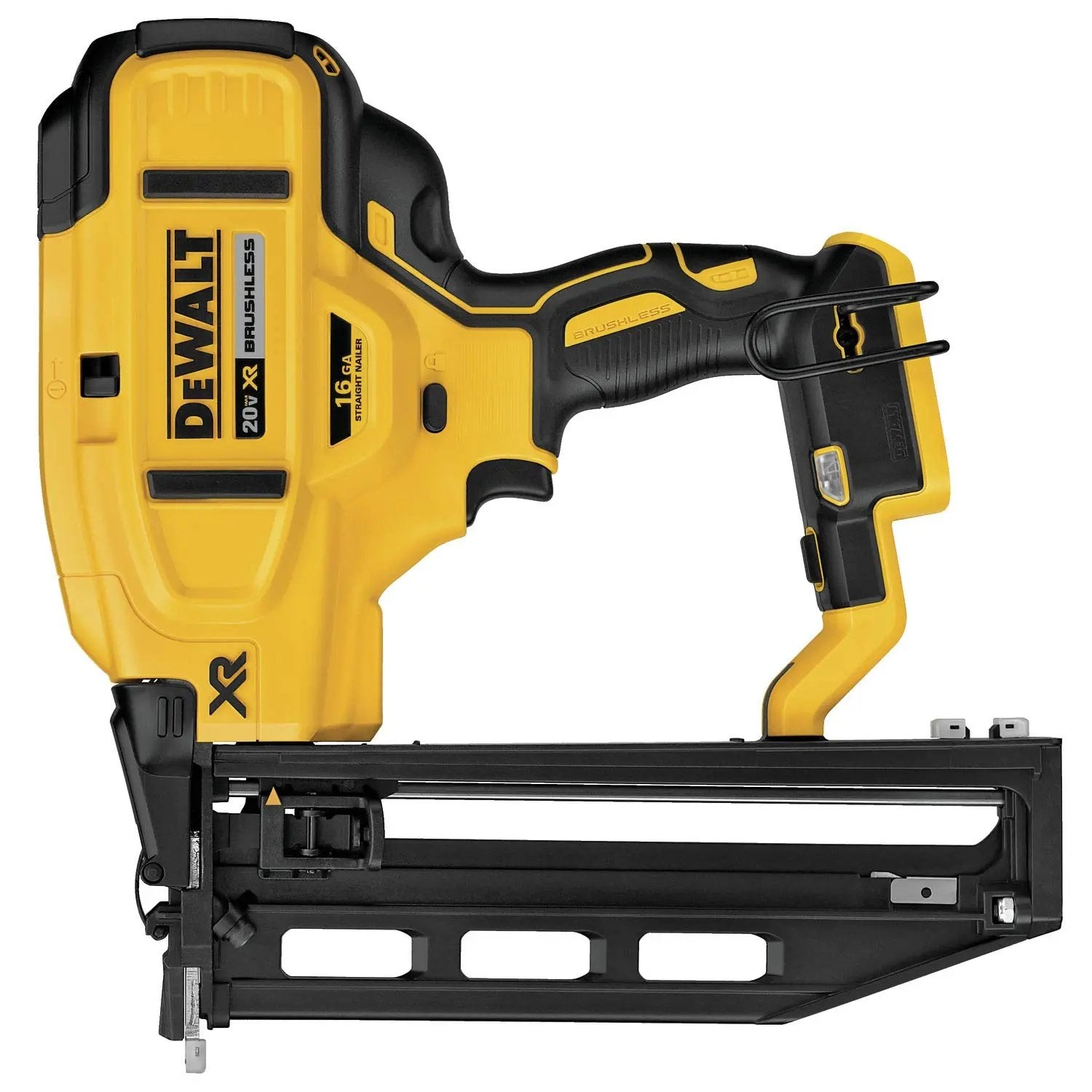 Open Box -  DEWALT 20-Volt MAX XR 16-Gauge Lithium-Ion Cordless Finish Nailer (Tool-Only) DEWALTBullseye Deals