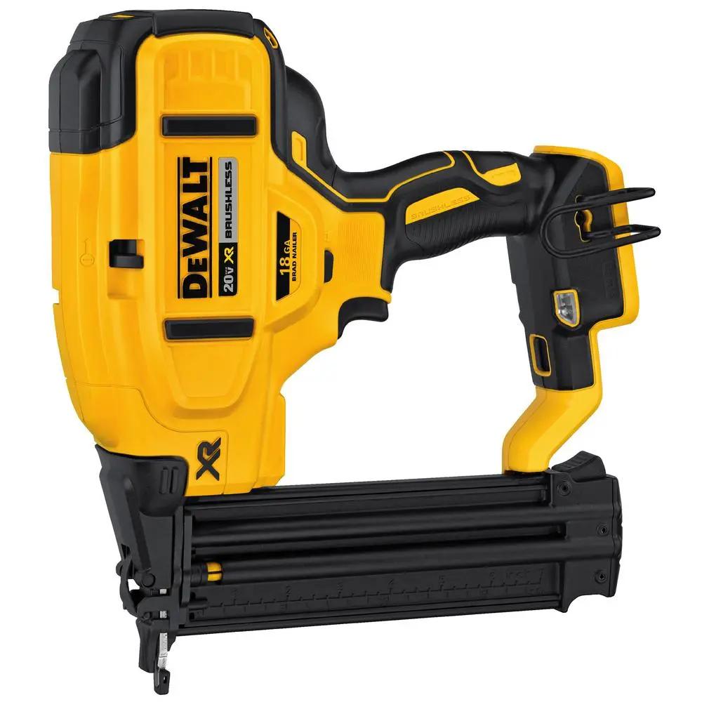 Open Box -  DEWALT 20-Volt MAX XR Lithium-Ion Cordless 18-Gauge Brad Nailer (Tool-Only) DEWALTBullseye Deals