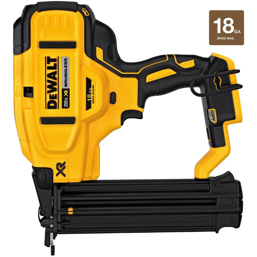 Open Box -  DEWALT 20-Volt MAX XR Lithium-Ion Cordless 18-Gauge Brad Nailer (Tool-Only) DEWALTBullseye Deals