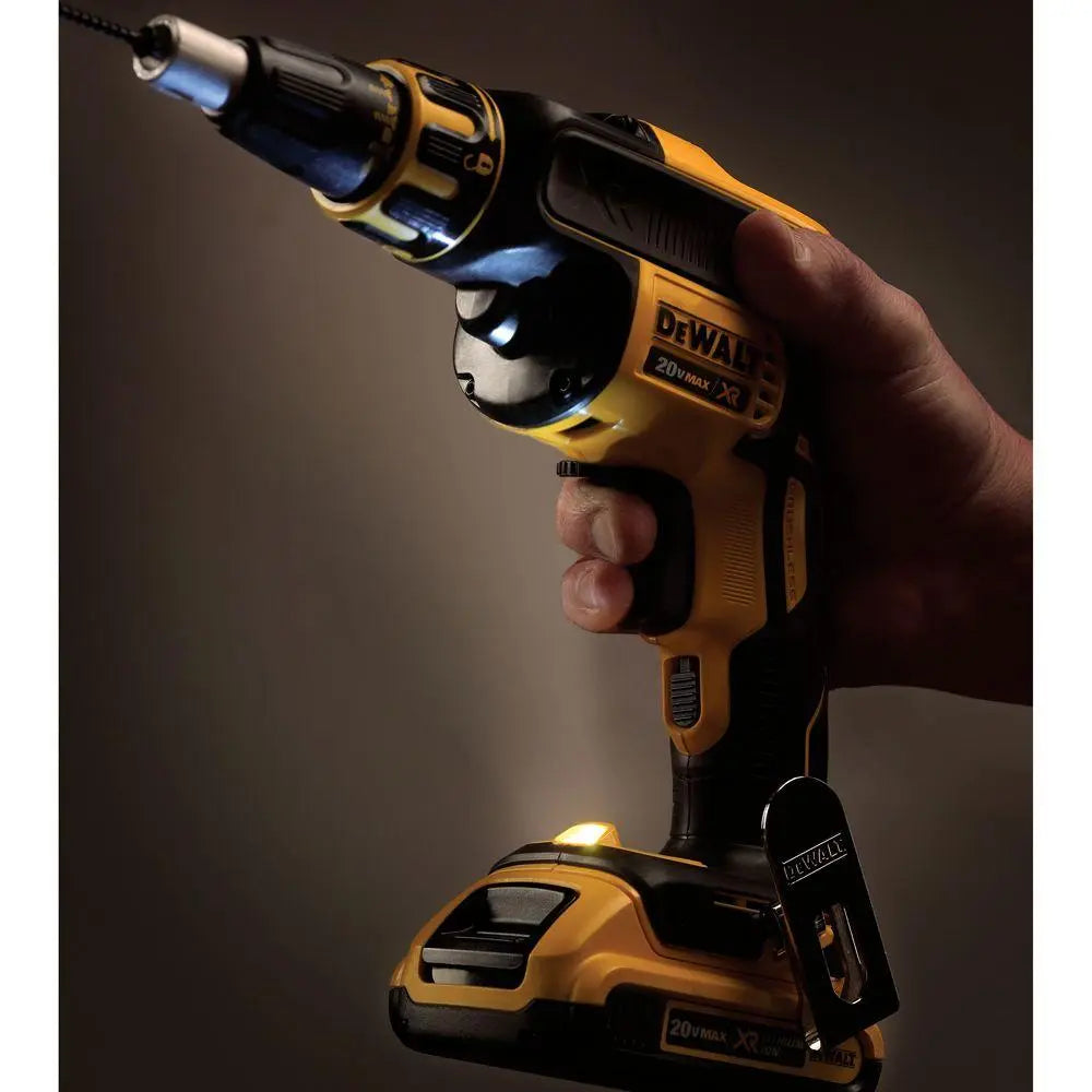 Open Box -  DEWALT 20-Volt MAX XR Lithium-Ion Cordless Brushless Drywall Screw Gun Tool-Only DEWALTBullseye Deals